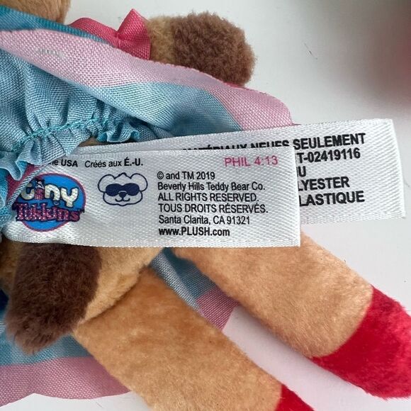 Tiny Tukkins Bunny Cat Plush Preschool Playhouse Play Set - Picture 4 of 4